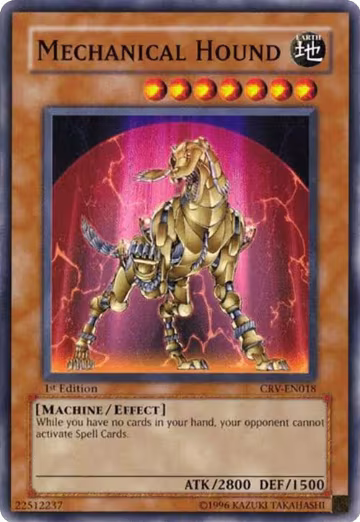 Mechanical Hound (CRV-EN018), Cybernetic Revolution — Yu-Gi-Oh! card price