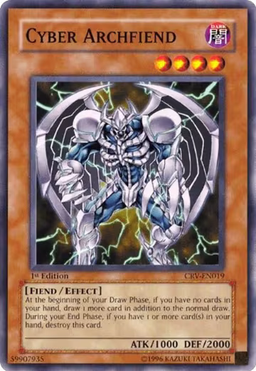 Cyber Archfiend (CRV-EN019), Cybernetic Revolution — Yu-Gi-Oh! card price
