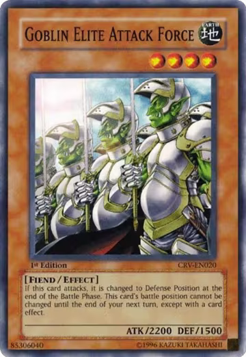 Goblin Elite Attack Force (CRV-EN020), Cybernetic Revolution — Yu-Gi-Oh! card price