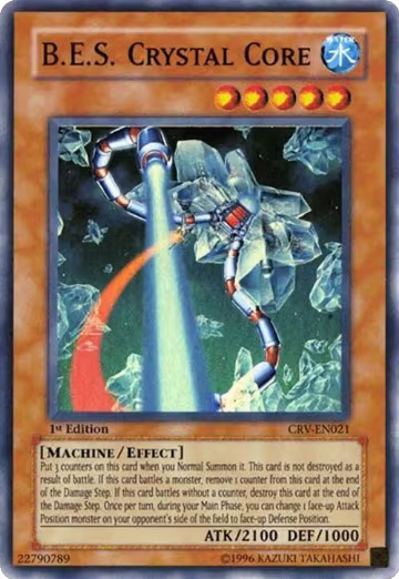 B.E.S. Crystal Core (CRV-EN021), Cybernetic Revolution — Yu-Gi-Oh! card price