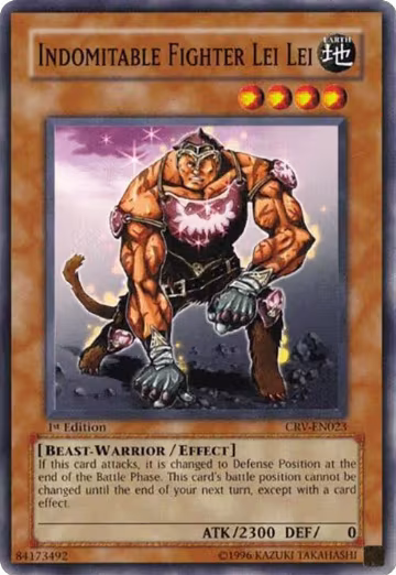 Indomitable Fighter Lei Lei (CRV-EN023), Cybernetic Revolution — Yu-Gi-Oh! card price