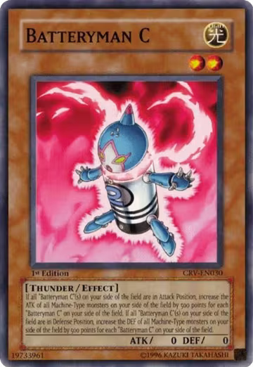 Batteryman C (CRV-EN030), Cybernetic Revolution — Yu-Gi-Oh! card price