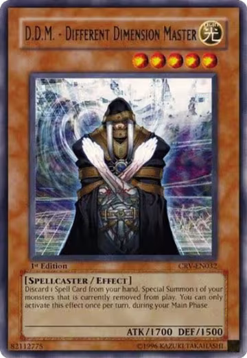 D.D.M. - Different Dimension Master (CRV-EN032), Cybernetic Revolution — Yu-Gi-Oh! card price