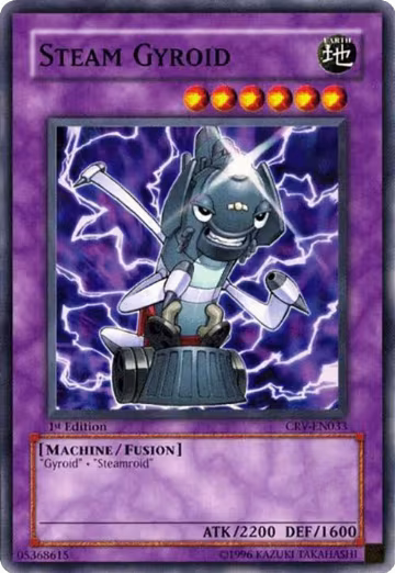Steam Gyroid (CRV-EN033), Cybernetic Revolution — Yu-Gi-Oh! card price