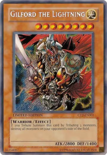 Gilford the Lightning (CT2-EN001) — card price