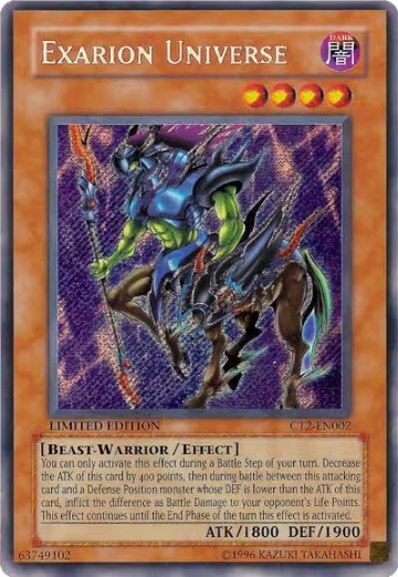 Exarion Universe (CT2-EN002), 2005 Collectors Tin — Yu-Gi-Oh! card price