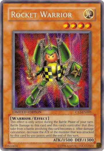 Rocket Warrior (CT2-EN005) — card price