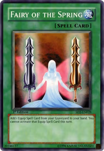 Fairy of the Spring (SD5-EN028), Structure Deck: Warrior's Triumph — Yu-Gi-Oh! card price