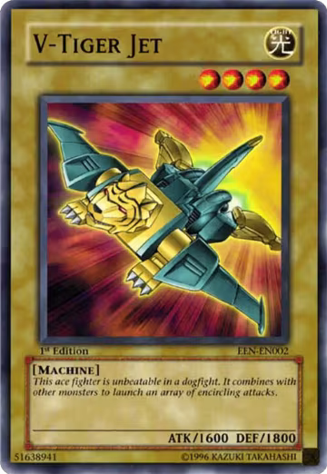 V-Tiger Jet (EEN-EN002), Elemental Energy — Yu-Gi-Oh! card price
