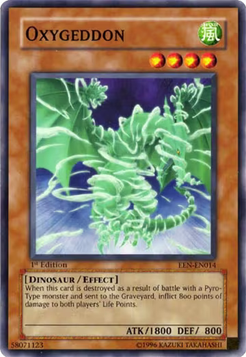 Oxygeddon (EEN-EN014), Elemental Energy — Yu-Gi-Oh! card price