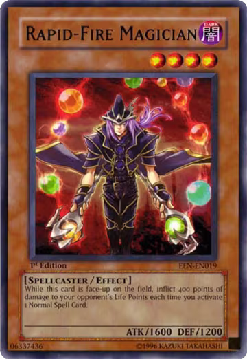 Rapid-Fire Magician (EEN-EN019), Elemental Energy — Yu-Gi-Oh! card price