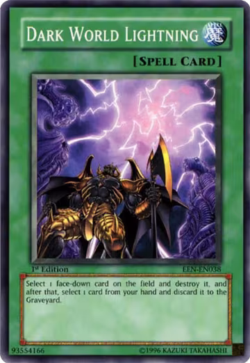 Dark World Lightning (EEN-EN038), Elemental Energy — Yu-Gi-Oh! card price