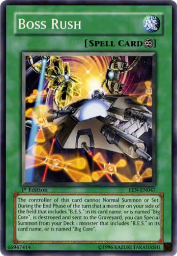 Boss Rush (EEN-EN047), Elemental Energy — Yu-Gi-Oh! card price
