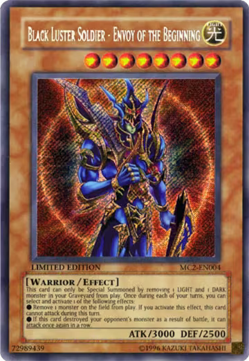 Black Luster Soldier - Envoy of the Beginning (MC2-EN004) — card price