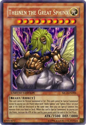 Theinen the Great Sphinx (MC2-EN006) — card price
