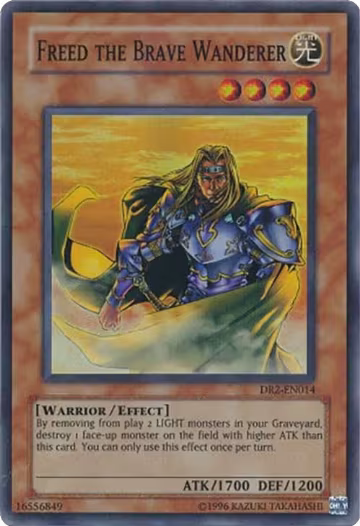 Freed the Brave Wanderer (DR2-EN014), Dark Revelation Volume 2 — Yu-Gi-Oh! card price