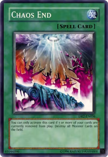 Chaos End (DR2-EN036), Dark Revelation Volume 2 — Yu-Gi-Oh! card price