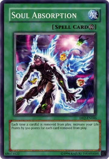 Soul Absorption (DR2-EN046), Dark Revelation Volume 2 — Yu-Gi-Oh! card price