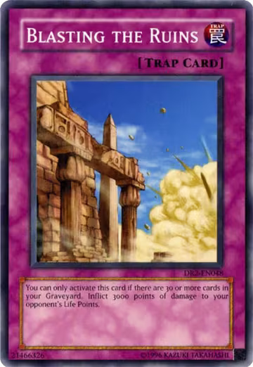 Blasting the Ruins (DR2-EN048), Dark Revelation Volume 2 — Yu-Gi-Oh! card price