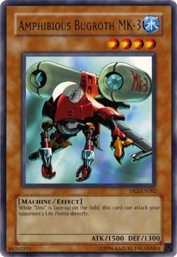 Amphibious Bugroth MK-3 (DR2-EN082), Dark Revelation Volume 2 — Yu-Gi-Oh! card price