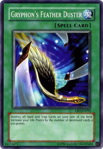 Gryphon's Feather Duster (DR2-EN092), Dark Revelation Volume 2 — Yu-Gi-Oh! card price