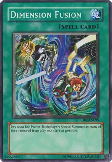 Dimension Fusion (DR2-EN095), Dark Revelation Volume 2 — Yu-Gi-Oh! card price