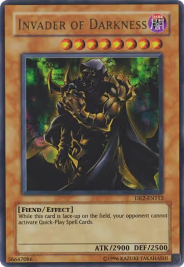 Invader of Darkness (DR2-EN112), Dark Revelation Volume 2 — Yu-Gi-Oh! card price