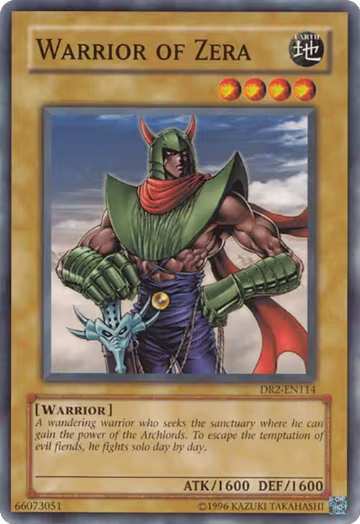Warrior of Zera (DR2-EN114), Dark Revelation Volume 2 — Yu-Gi-Oh! card price