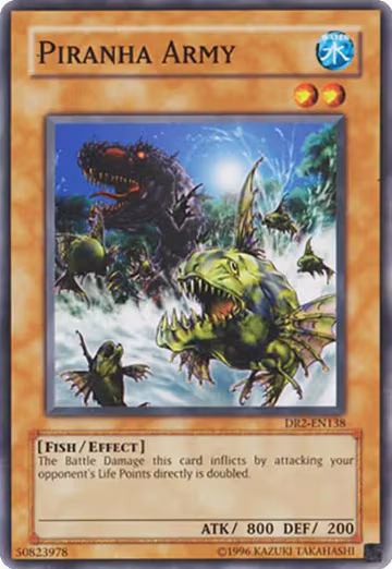 Piranha Army (DR2-EN138), Dark Revelation Volume 2 — Yu-Gi-Oh! card price