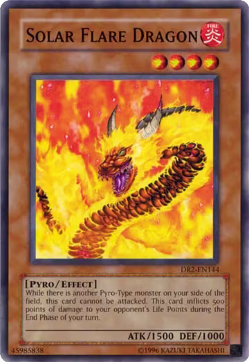 Solar Flare Dragon (DR2-EN144), Dark Revelation Volume 2 — Yu-Gi-Oh! card price