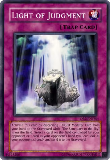 Light of Judgment (DR2-EN160), Dark Revelation Volume 2 — Yu-Gi-Oh! card price