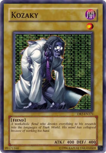 Kozaky (DR2-EN171), Dark Revelation Volume 2 — Yu-Gi-Oh! card price
