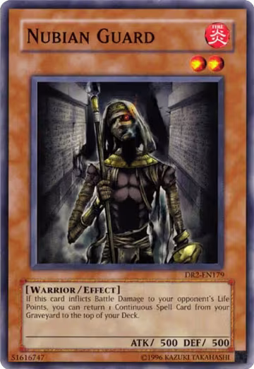 Nubian Guard (DR2-EN179), Dark Revelation Volume 2 — Yu-Gi-Oh! card price