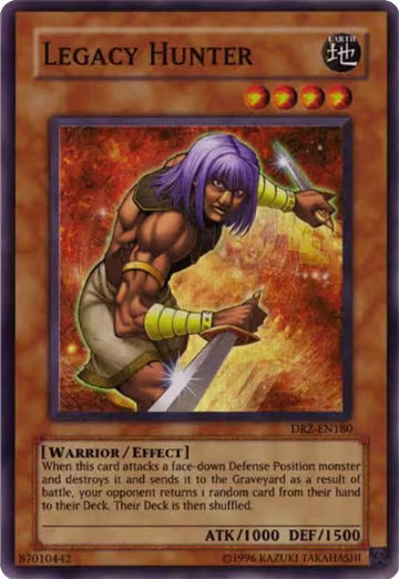 Legacy Hunter (DR2-EN180), Dark Revelation Volume 2 — Yu-Gi-Oh! card price