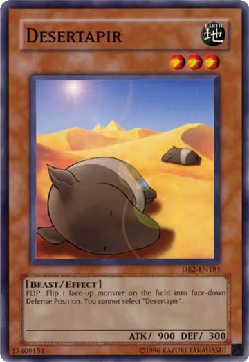 Desertapir (DR2-EN181), Dark Revelation Volume 2 — Yu-Gi-Oh! card price
