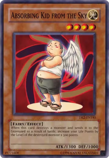 Absorbing Kid from the Sky (DR2-EN185), Dark Revelation Volume 2 — Yu-Gi-Oh! card price