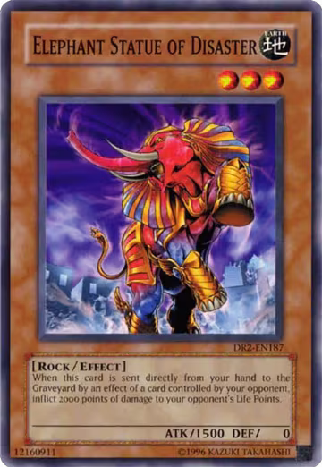 Elephant Statue of Disaster (DR2-EN187), Dark Revelation Volume 2 — Yu-Gi-Oh! card price