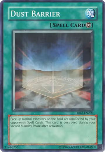 Dust Barrier (DR2-EN200), Dark Revelation Volume 2 — Yu-Gi-Oh! card price