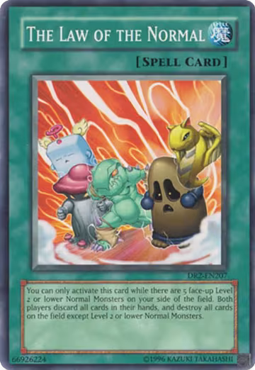 The Law of the Normal (DR2-EN207), Dark Revelation Volume 2 — Yu-Gi-Oh! card price