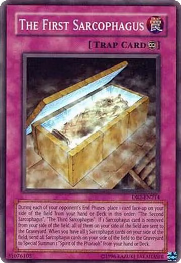 The First Sarcophagus (DR2-EN214), Dark Revelation Volume 2 — Yu-Gi-Oh! card price