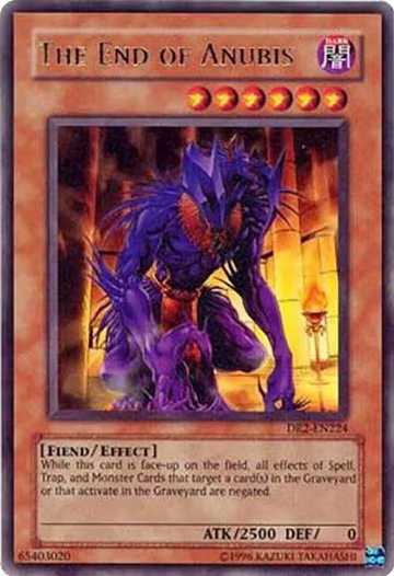 The End of Anubis (DR2-EN224), Dark Revelation Volume 2 — Yu-Gi-Oh! card price