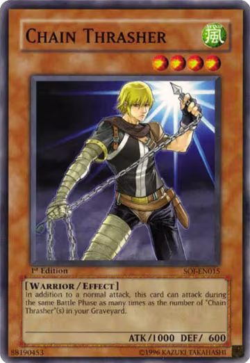 Chain Thrasher (SOI-EN015), Shadow of Infinity — Yu-Gi-Oh! card price