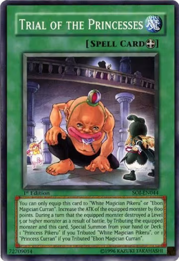 Trial of the Princesses (SOI-EN044), Shadow of Infinity — Yu-Gi-Oh! card price