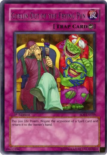 Goblin Out of the Frying Pan (SOI-EN059), Shadow of Infinity — Yu-Gi-Oh! card price