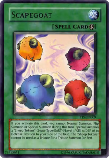 Scapegoat (TP7-EN009), Tournament Pack 7 — Yu-Gi-Oh! card price