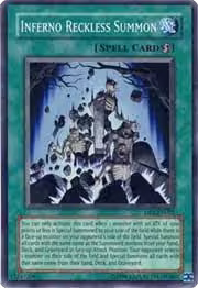 Inferno Reckless Summon (DP2-EN025) — card price