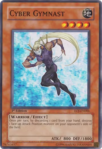 Cyber Gymnast (EOJ-EN006), Enemy of Justice — Yu-Gi-Oh! card price