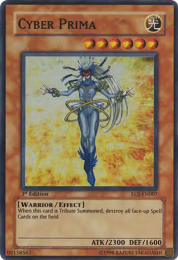 Cyber Prima (EOJ-EN007), Enemy of Justice — Yu-Gi-Oh! card price