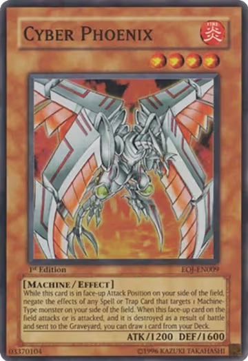 Cyber Phoenix (EOJ-EN009), Enemy of Justice — Yu-Gi-Oh! card price