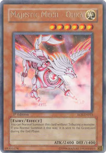 Majestic Mech - Ohka (EOJ-EN015), Enemy of Justice — Yu-Gi-Oh! card price